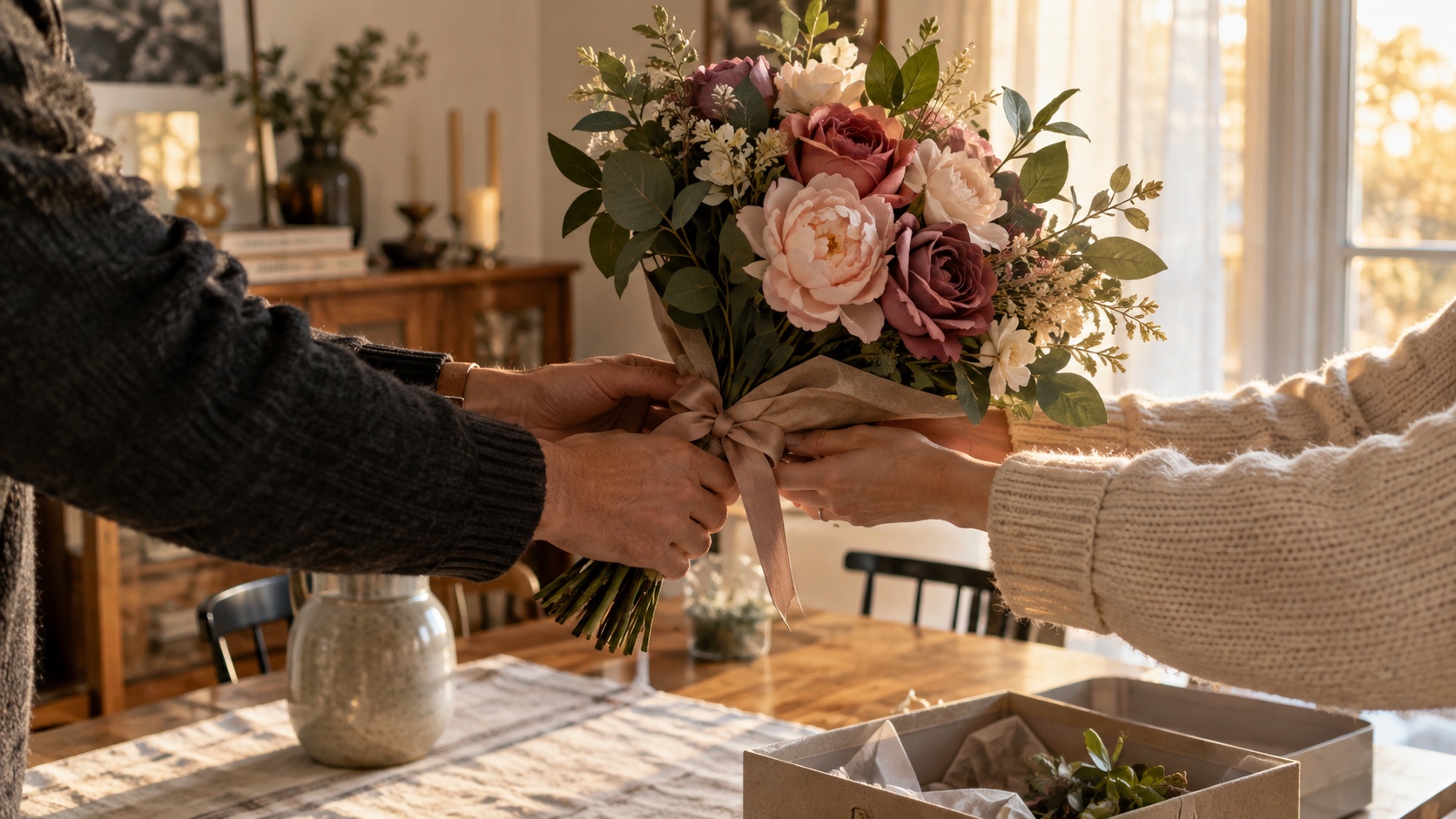 10 Reasons to Give Artificial Flowers on Valentine's Day